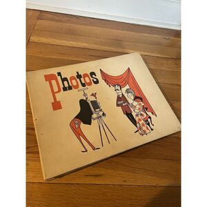 1960's Vintage Photo Album 182 B&w‎ Pictures Family Trips Events Life More